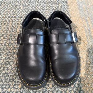 Dr. Martens NWOB UNISEX Men’s size 8/Women’s size 9JORGE LEATHER SLINGBACK MULES